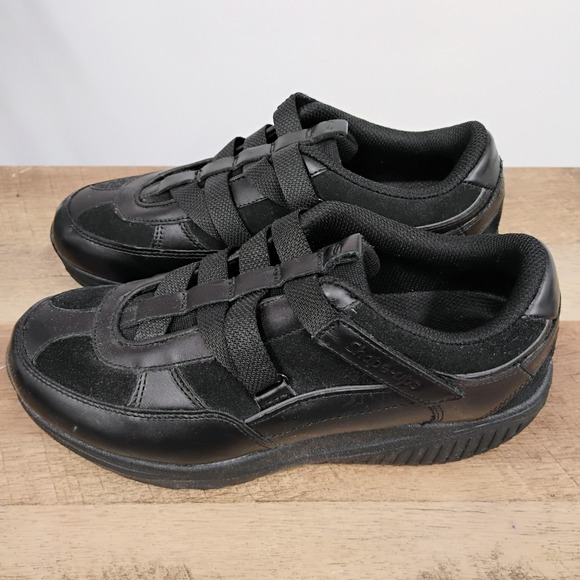 Skechers Shape Ups Fitness‎ Shoes Women's US 8 Black Leather Sneaker Walking - Picture 7 of 16